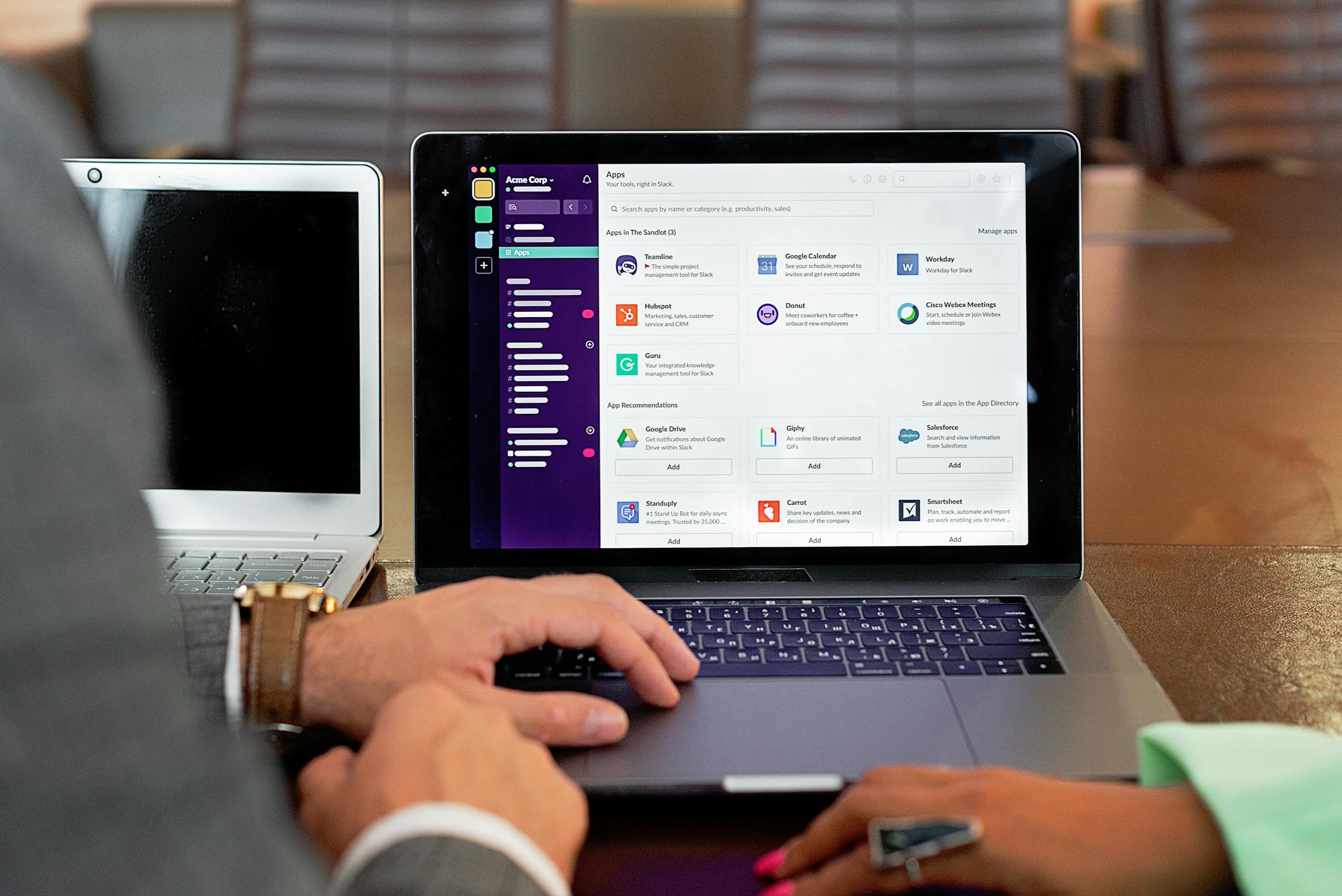 AI agents deployed inside business tools like Slack, CRM, and help desk